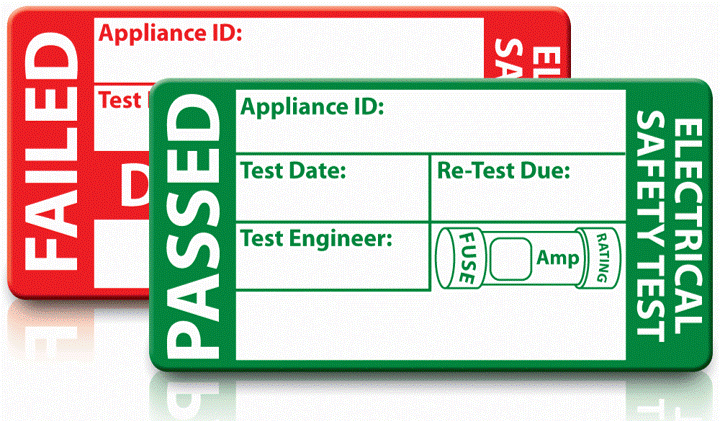 PAT testing stickers